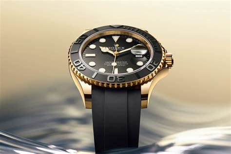 rolex yacht master yellow gold.